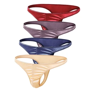 Breathable Solid Color Thongs