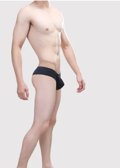 Low-rise Bulge Pouch Casual Thong - Image 5