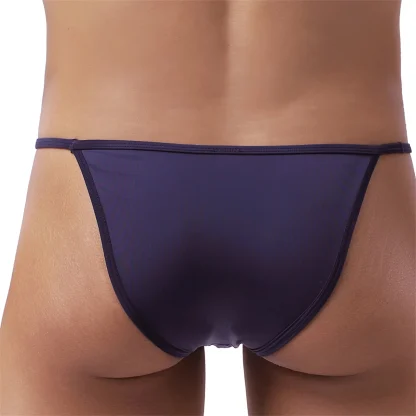 Low Waist Solid Color Bikini Brief - Image 10