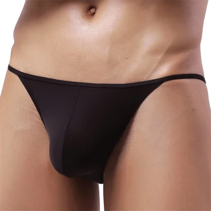 Low Waist Solid Color Bikini Brief - Image 7