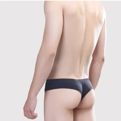 Low-rise Bulge Pouch Casual Thong - Image 8