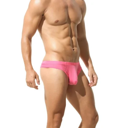 Low-rise Bulge Pouch Casual Thong